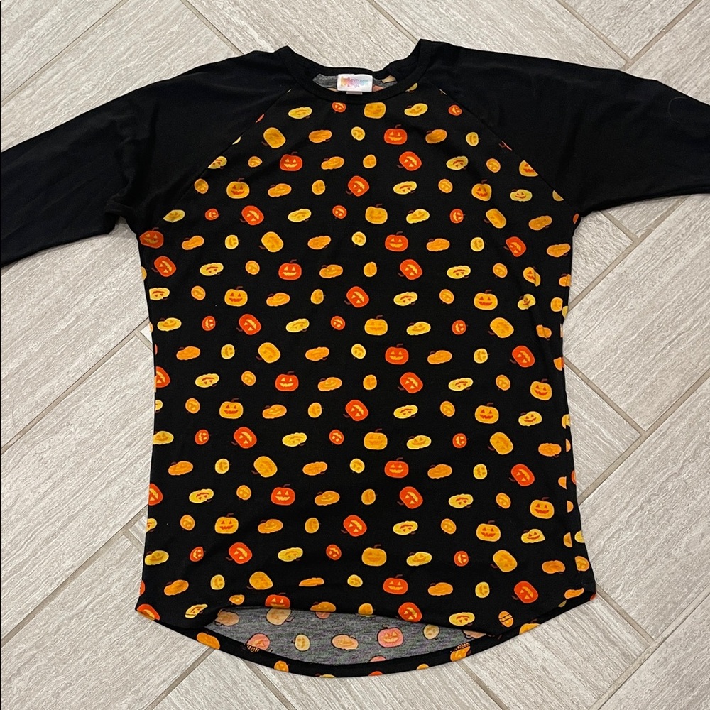 Lularoe Halloween Pumpkin Randy Shirt